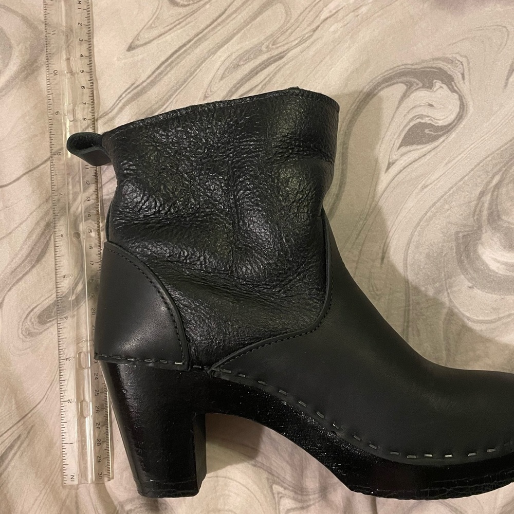 No.6 5" Pull On Shearling Clog Boot Size 38 - image 6